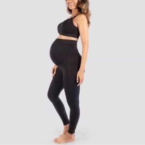 Isabel Maternity by Ingrid & Isabel - Black Maternity Belly Support Tights